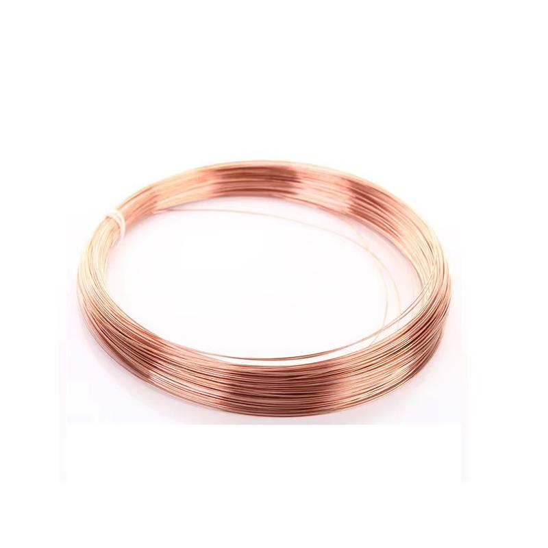 1~10M Pure Copper Wire Bare Wire Conductive Copper Wire Diameter 0.1/0.2/0.3/0.5/0.8/1/1.2/1.5/1.8/2/ 2.5/3/3.5/4.0/4.5/5.0mm