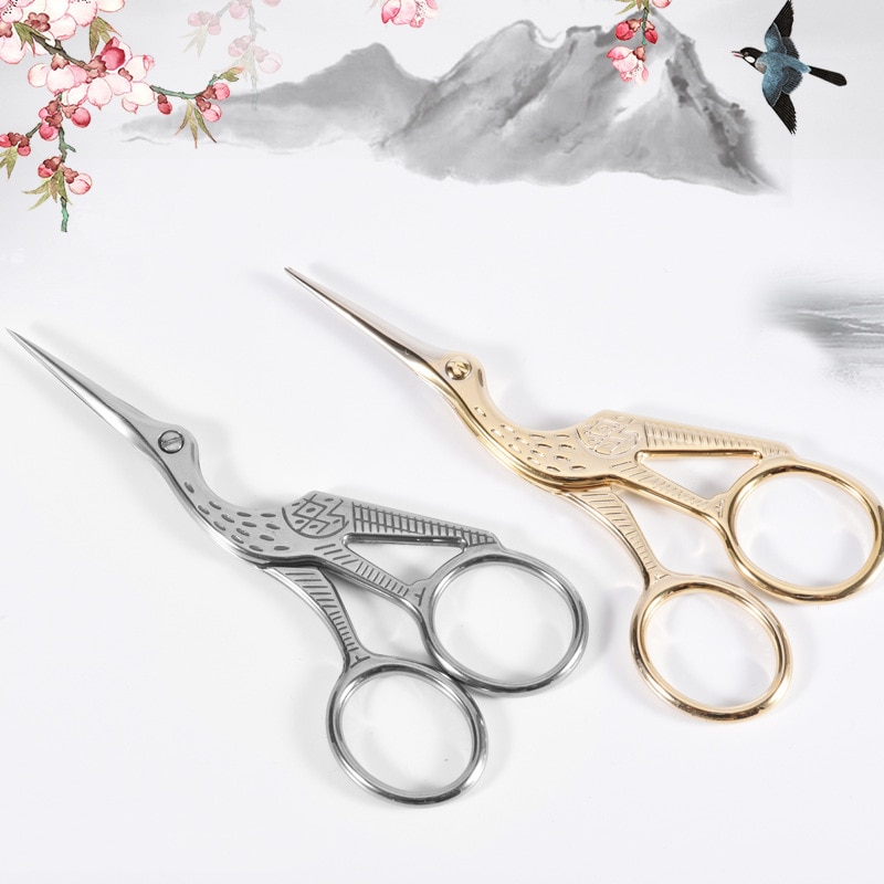 crane Student Safe Scissors Paper Cutting Art Office School Supply with Stationery DIY Tool