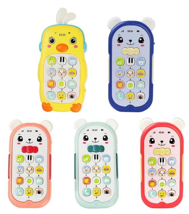 Baby Telefoon Speelgoed Mobiele Telefoon Vroege Educatief Leren Machine Kids Telefoon Muziek Geluid Machine Elektronische Baby Speelgoed