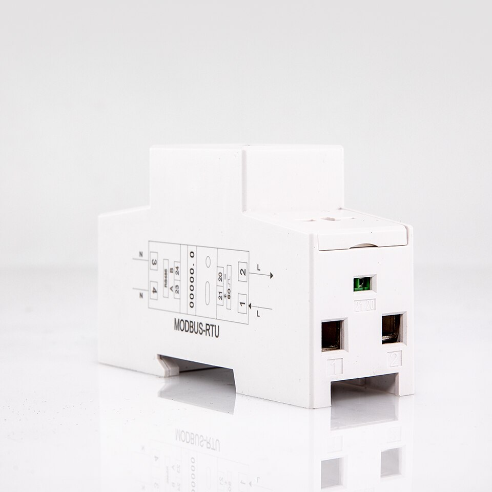 RS485 5-80A 230V AC High Precision Electric Energy Meter Digital Electricity Consumption Meter With Voltage Current Display