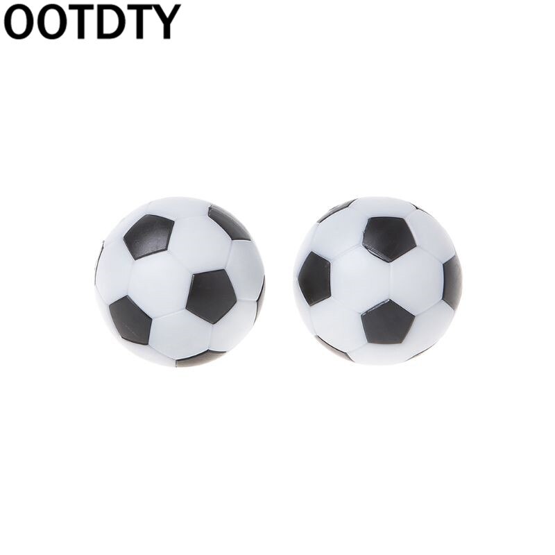 2pcs Resin Foosball Table Soccer Ball Indoor Games Fussball Football 32mm 36mm: 32mm