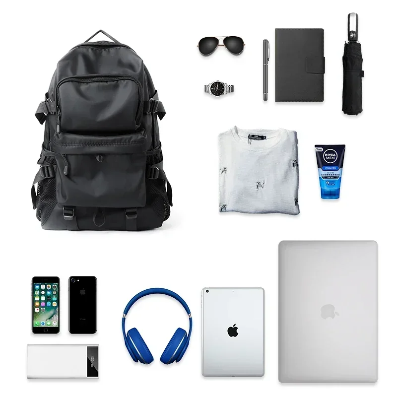 Verkoop goed Casual Street Style Mannelijke Rugzak Grote Capaciteit 17 inch Laptop Reisrugzak Tiding University College Schooltas