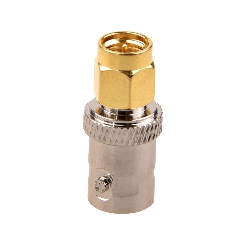 Gull tone sma hann til sølv tone bnc hunnkontakt adapter & uhf so -239 f til sma m hunn/han rett koaksial kobling ada