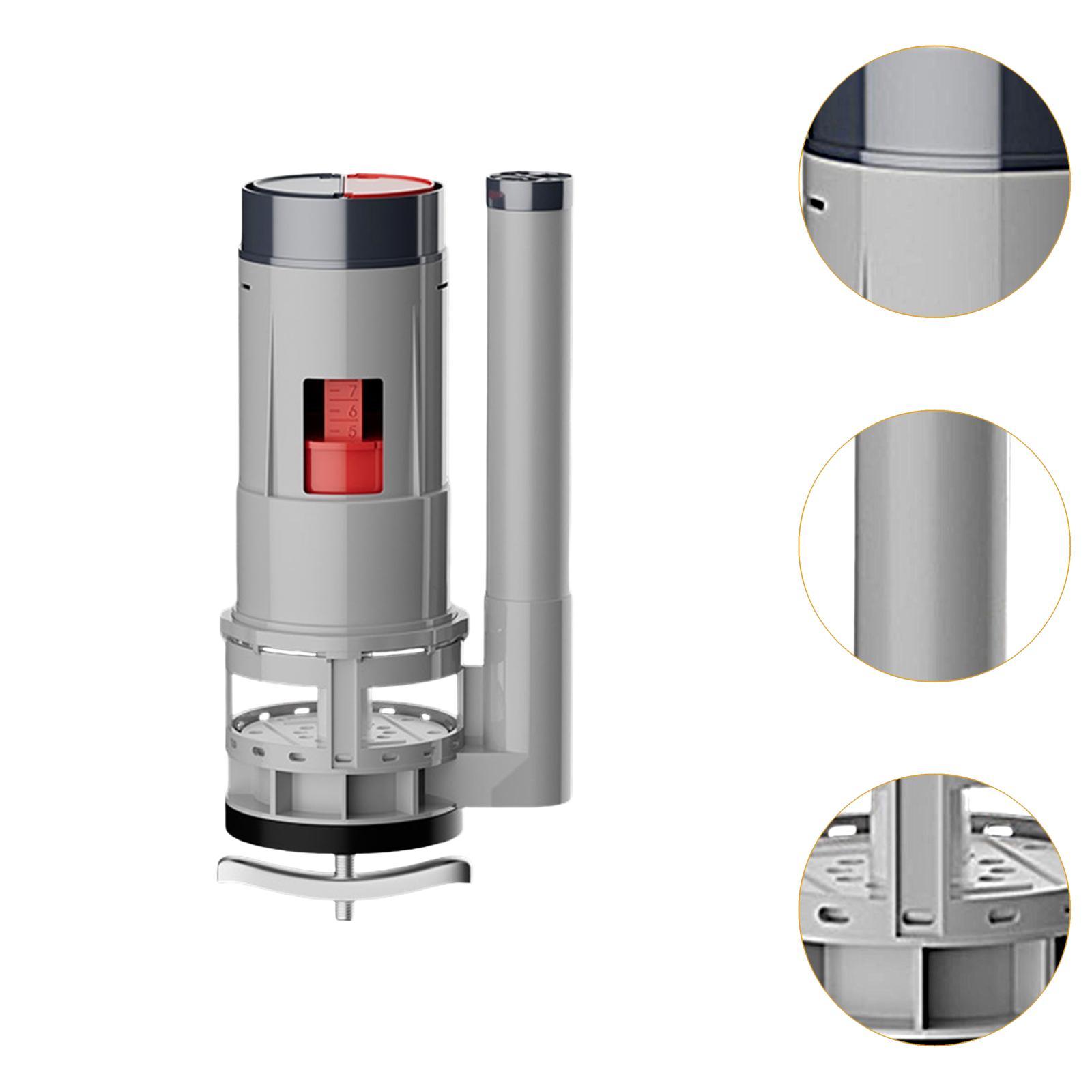 Toalettcistern spolventil universal toalett vattentank delar enkel installation vattenbesparande toalett avtappningsventil toalettdelar