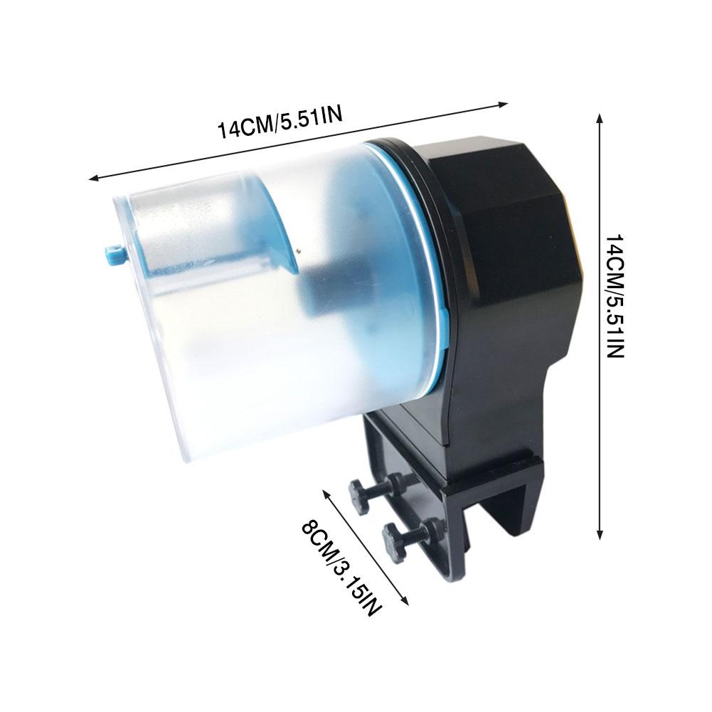 Smart Automatic Fish Feeder Aquarium Digital Fish Tank Electrical Plastic Timer Feeder Food Feeding Portable Fish Feeder Tool