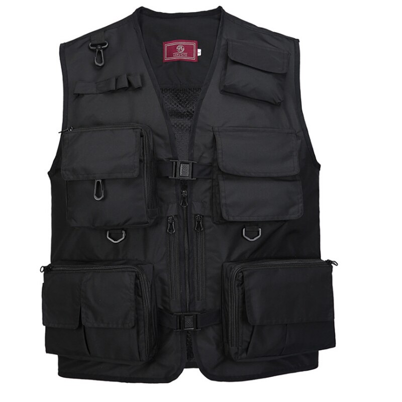 Fishing Jacket Quick-drying Mesh Vestt Multi-Pocket Mesh Vest Outdoor Vest Multi Pocket Summer Mesh Vest