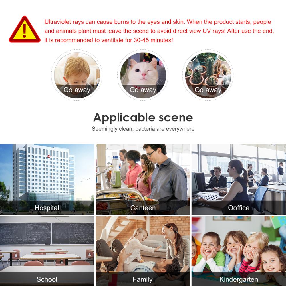 UV Quartz Lamp T5 110V/220V Germicidal Light Ozone UVC Disinfection Sterilizer Kill Dust Mite Tube Lamp For Hospital Home Use