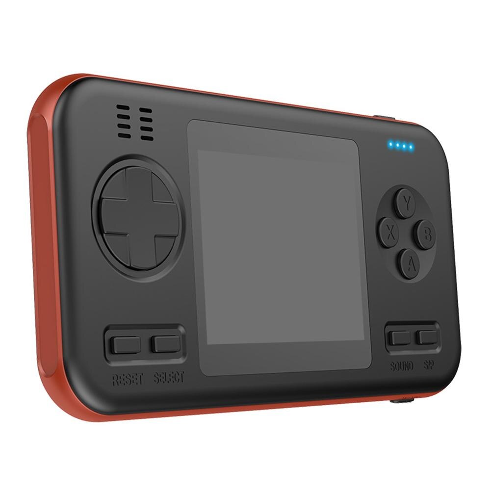 Mini-spielkonsole mit 2.8- zoll-farbbildschirm, powerbank, 416 spielmodi, kleine größe, leicht und einfach zu transportieren
