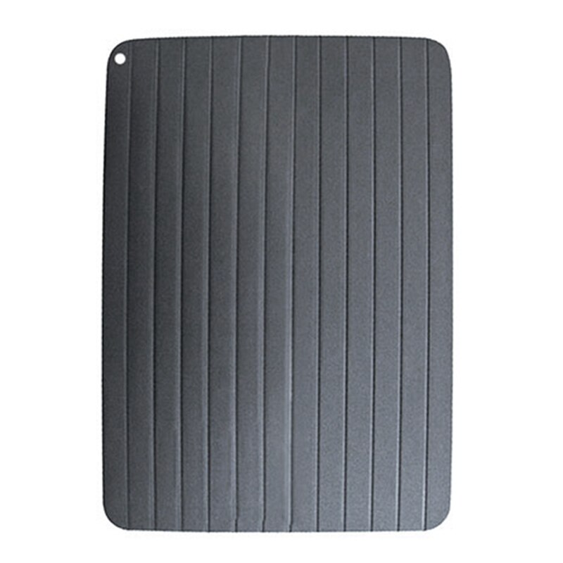 Quick Defrost Chopping Board Tray Aluminum Thaw Plate Food Mat Cutting Board