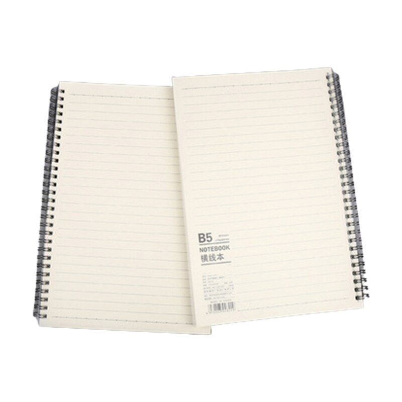 Classic Matte Coil Binding Notebook Grided Notepad Personal Planner Lined Pages Ideal for student Teacher Women Men: B5