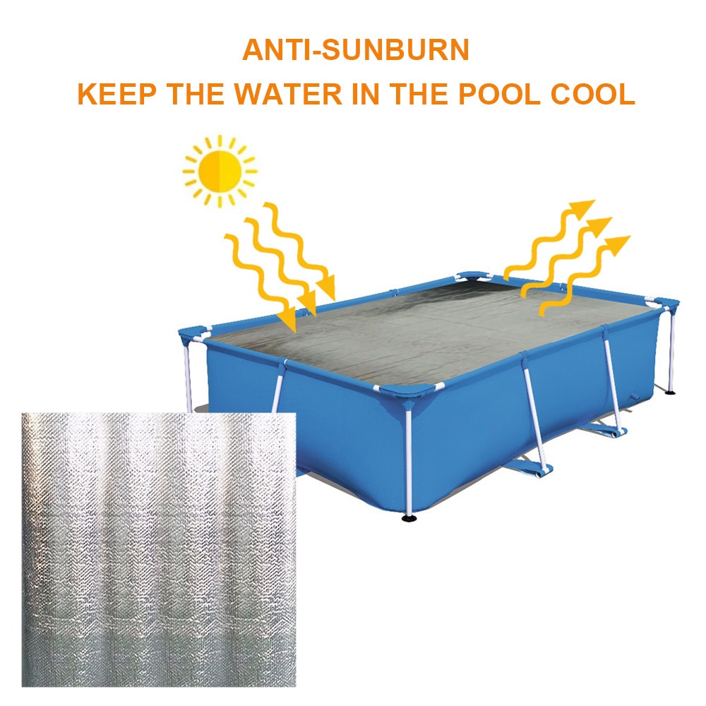 LDPE Swimming Pool Cover Waterproof Dust Cover Swimming Pool Accessories swimming pool Insulation Heat Insulation Cover Film