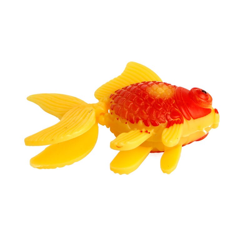 3Pc Aquarium Fish Tank Plastic Swimming Gold Fish Ornament Artificial Decoration