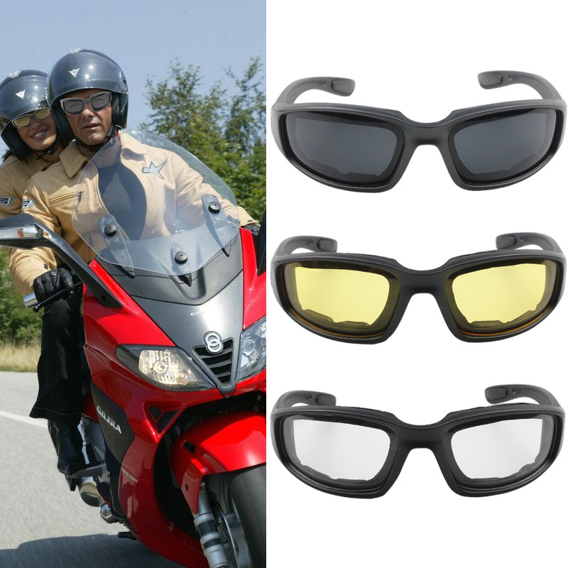 Universele Motorbril Fiets Motorfiets Winddicht Bril Mannen Vrouwen Zonnebril Anti-Fog UV400 Stofdicht Bril