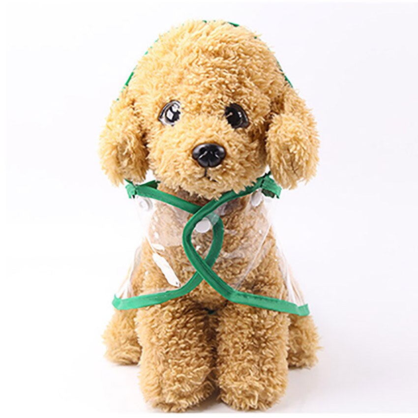 Transparante Regenjas Jas XS-XXL Waterdichte Hond Teddy Jas Mantel Kostuums Kleding voor Puppy Honden Dierbenodigdheden Hoodies