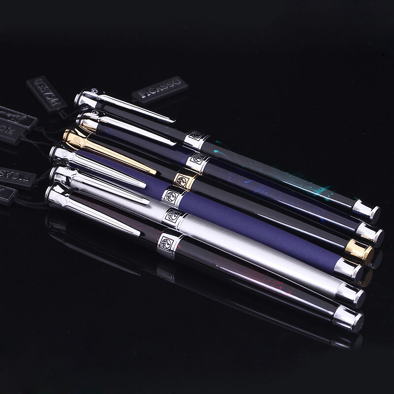 Picasso 903 Sweden Flower King Fountain Pen Iridium Fine Nib, Multi-Color Optional Office Business School Writing Pen