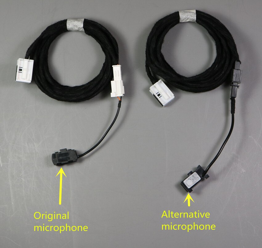 Oryginalny RD45 niebieski mikrofon robić RD45 radio Peugeot 206 207 301 307 308 408 508 607 Citroen C2C3C4C5C6 Picassa Elizejskie