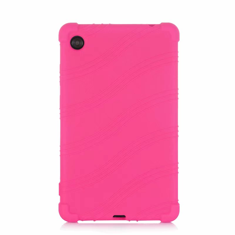 Silikondeksel for lenovo tab  m7 myk silikonveske tb -7305f ss -7305i ss -7305n ss -7305x støtsikker skallhud: Rose