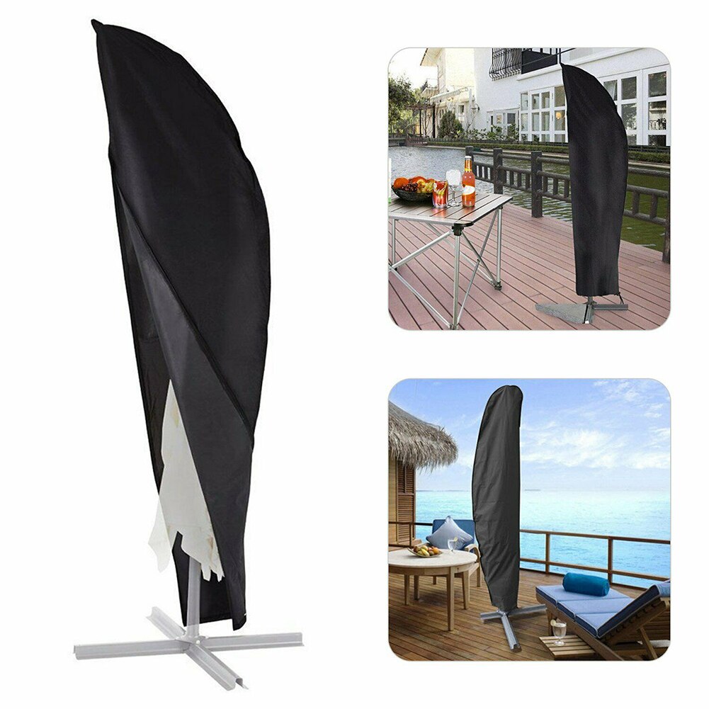 Outdoor Rain Covers Waterproof UV Protection Oxford Cloth Garden Patio Umbrella Cover Shield Rain Cover Accessories
