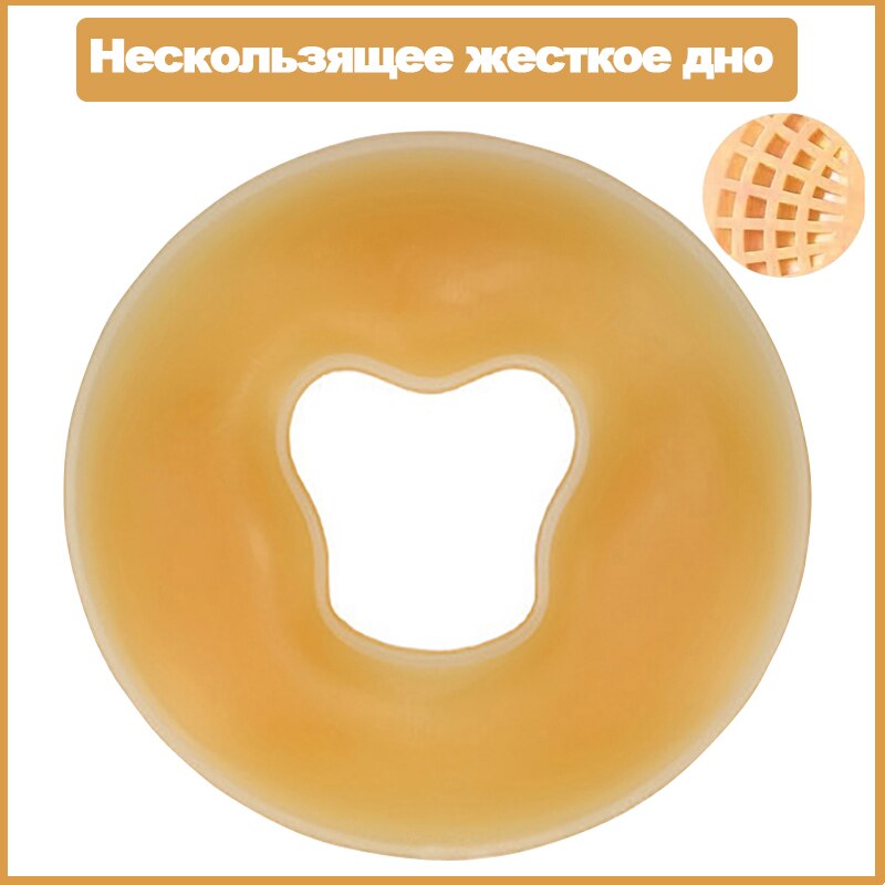 Coussin de Massage doux en Silicone pour SPA, coussin de relaxation du visage, traversin, soins de beauté, Anti-rides, Gel: A-Non-Slip Yellow