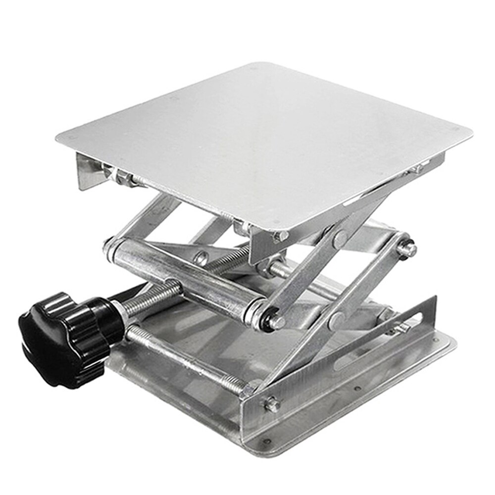 Adjustable Laboratory Manual Lift Platform Manual Height Adjustable Lifting Table 100*100mm 150*150mm 200*200mm Lift Platform