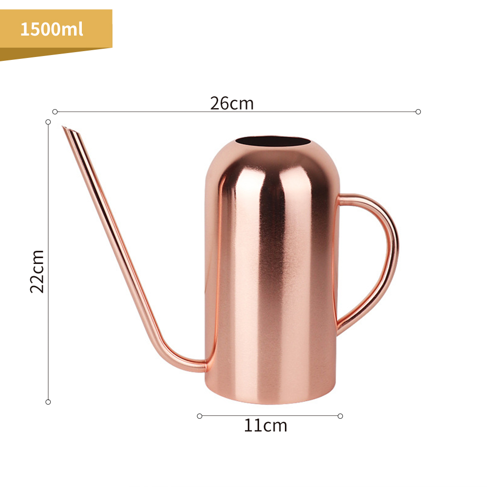 Konewka konewka ze stali nierdzewnej stalowe długie wylewka ogrodnictwo doniczkowe użyj uchwytu idealny robić podlewania rośliny kwiatowe prysznic akcesorium