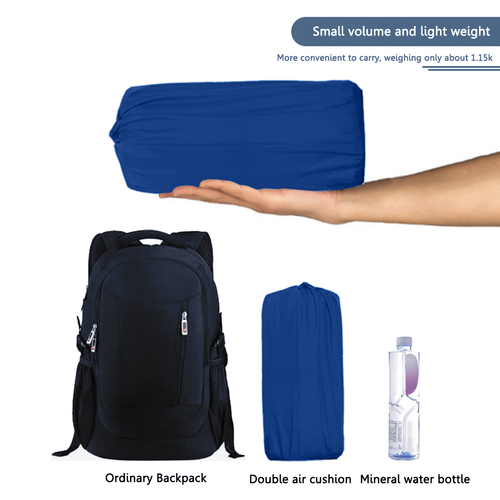 Inflatable Camping Sleeping Pad Outdoor Hiking Air Mattresses Mat Furniture Bed Travel Ultralight Cushion Trekking Accessories