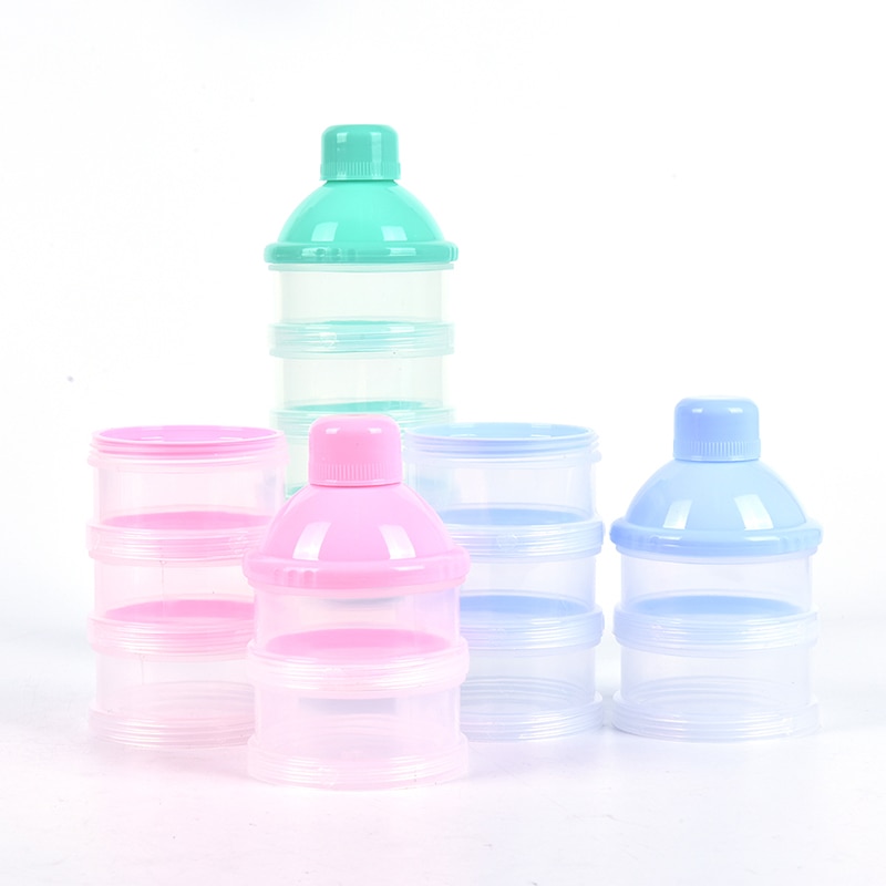 Bærbar nyfødt baby melkedispenser 5 lag melkebeholder