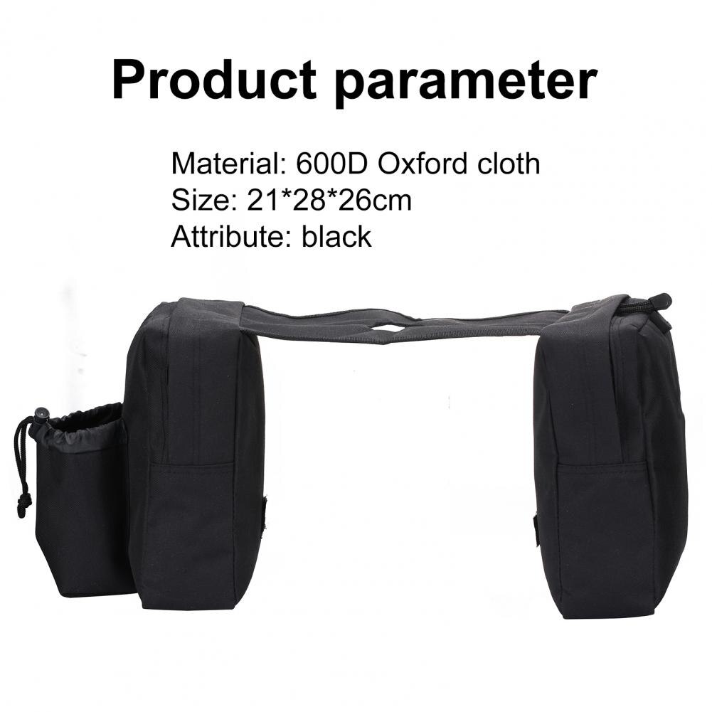 Durable Motorcycle Scooter ATV 600D Oxford Cloth Waterproof Saddlebags Saddle Side Bag Motorcycle Saddlebag Luggage Bags