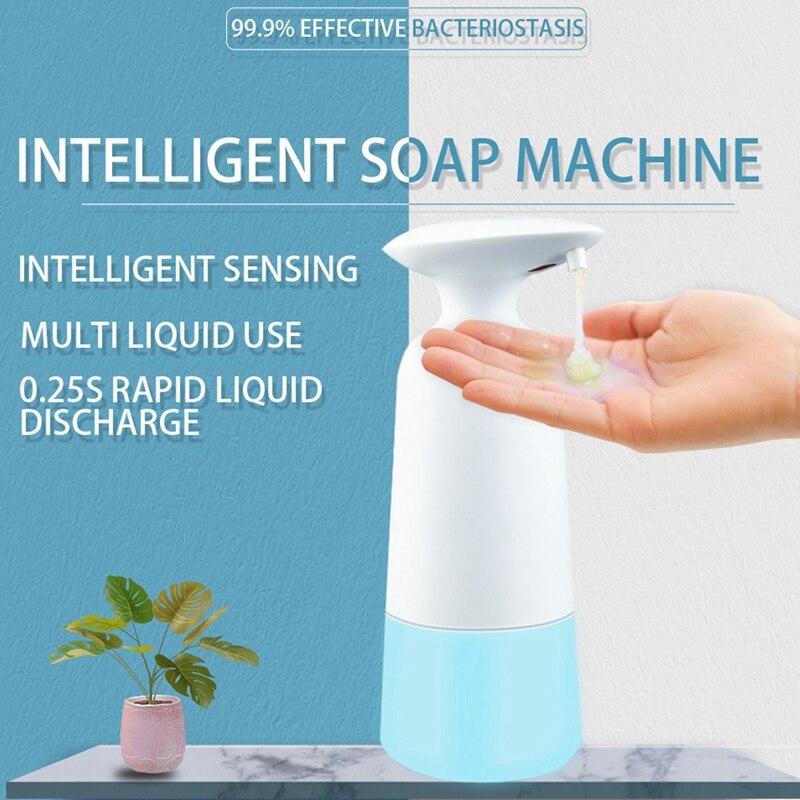 Automatic Foam Soap Dispenser Induction Liquid Hand Washing Machine Intelligent Foam Touchless Infrared Sensor: Default Title