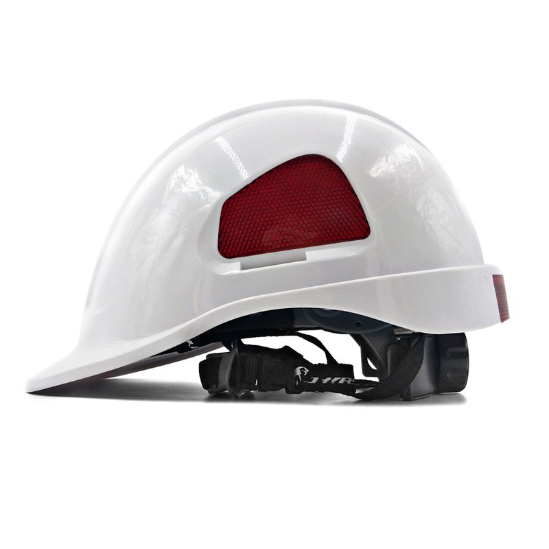 Sikkerhedshjelm abs + pc materiale konstruktion arbejdshætte elektriker isolering anti lavtemperatur hjelme høj styrke hård hat: Hvid