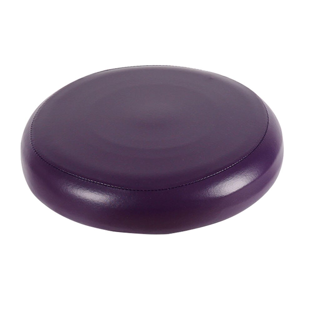 Housse de coussin de siège élastique rond en cuir PU, pour Salon, petit tabouret, extensible, couleur unie, protection de chaise, hôtel, maison: Violet