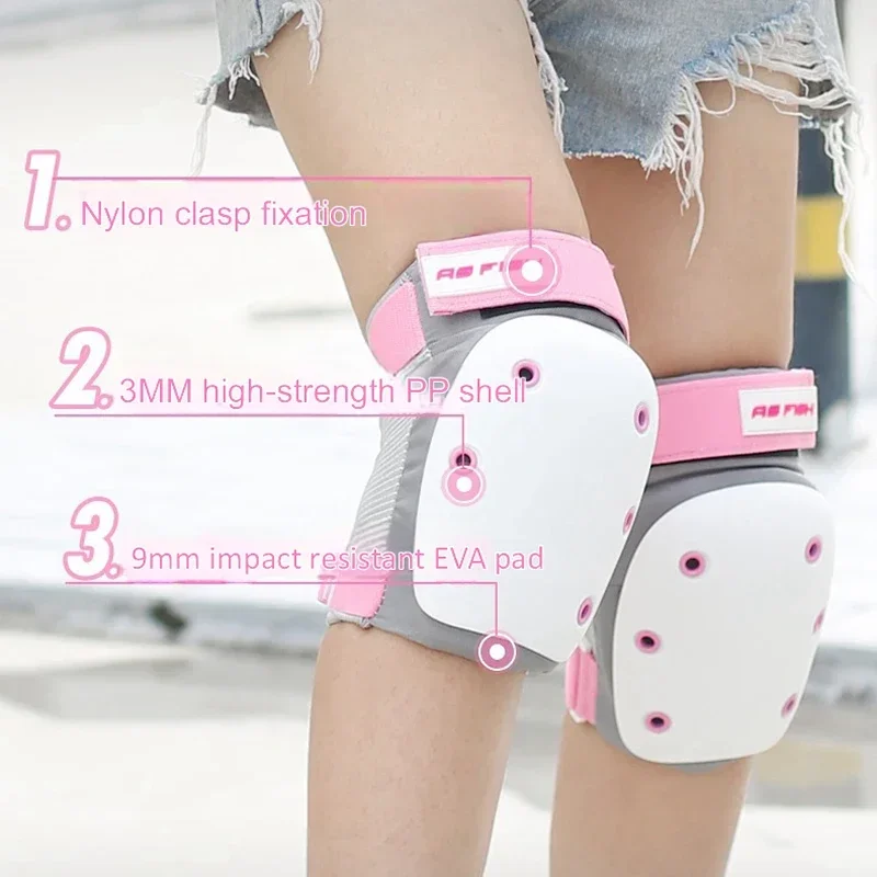 Kinderen Volwassenen Rolschaatsen Skateboarden Rotsklimmen Fietsen Beschermende uitrusting Helm Knie Elleboog Polsbeschermers Protector