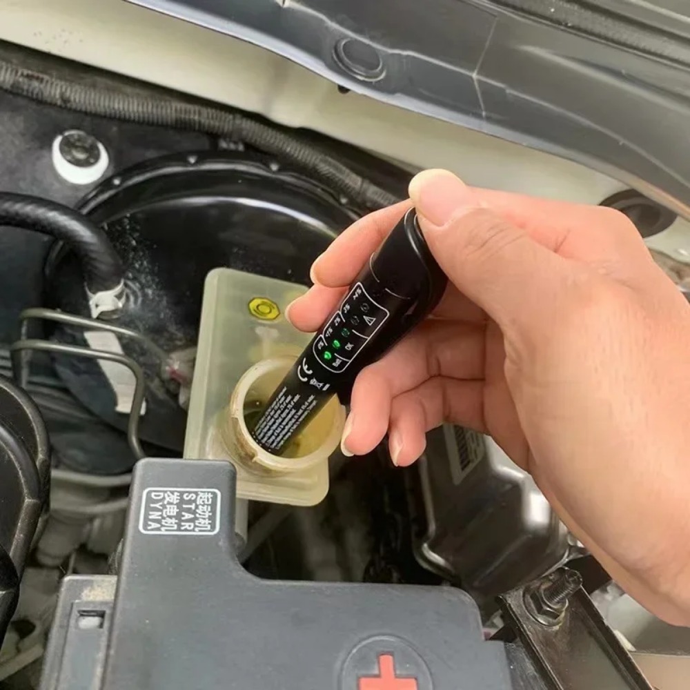 Caneta de verificação precisa da qualidade do óleo, testador universal de fluido de freio de carro, testador digital de líquido de freio de carro, ferramenta de teste automotivo