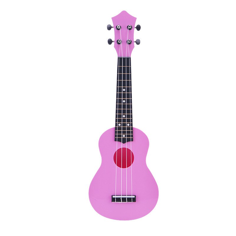 Ukelele para niños principiantes, guitarra pequeña, instrumento educativo para la primera infancia, Color de 21 pulgadas, ukelele acústico de 4 cuerdas