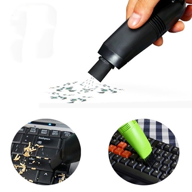 Mini USB Cleaner Keyboard Cleaner USB Gadgets Computer Keyboards Vacuum Cleaning Brush for PC Laptops Desktop Notebook
