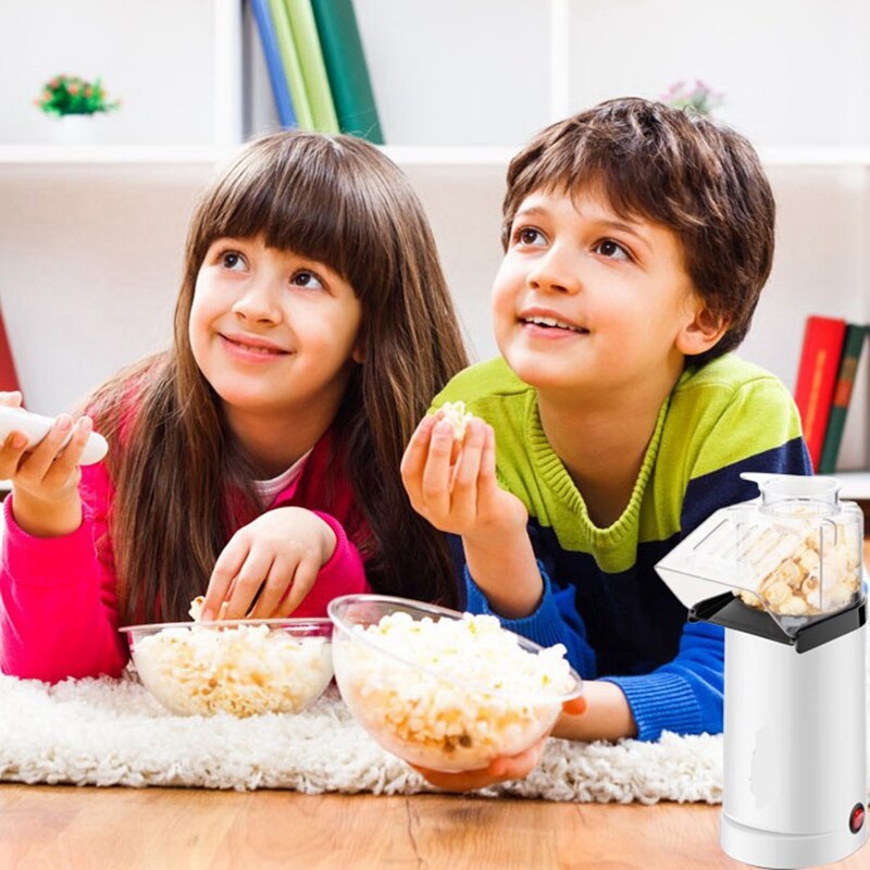 Popcorn Machine,Removable Air Popcorn Popper Maker for Kid Adult Home No Oil,Popping Delicious Healthy Snack