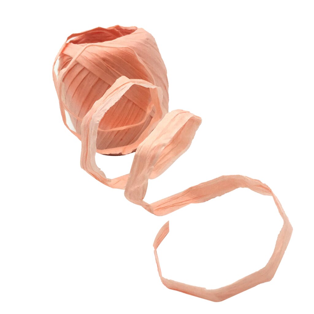 Raffia papier lint touw touw  ,1 rollen raffia lint/touw , 22 meter per rol, verpakking papier touw voor kerstmis