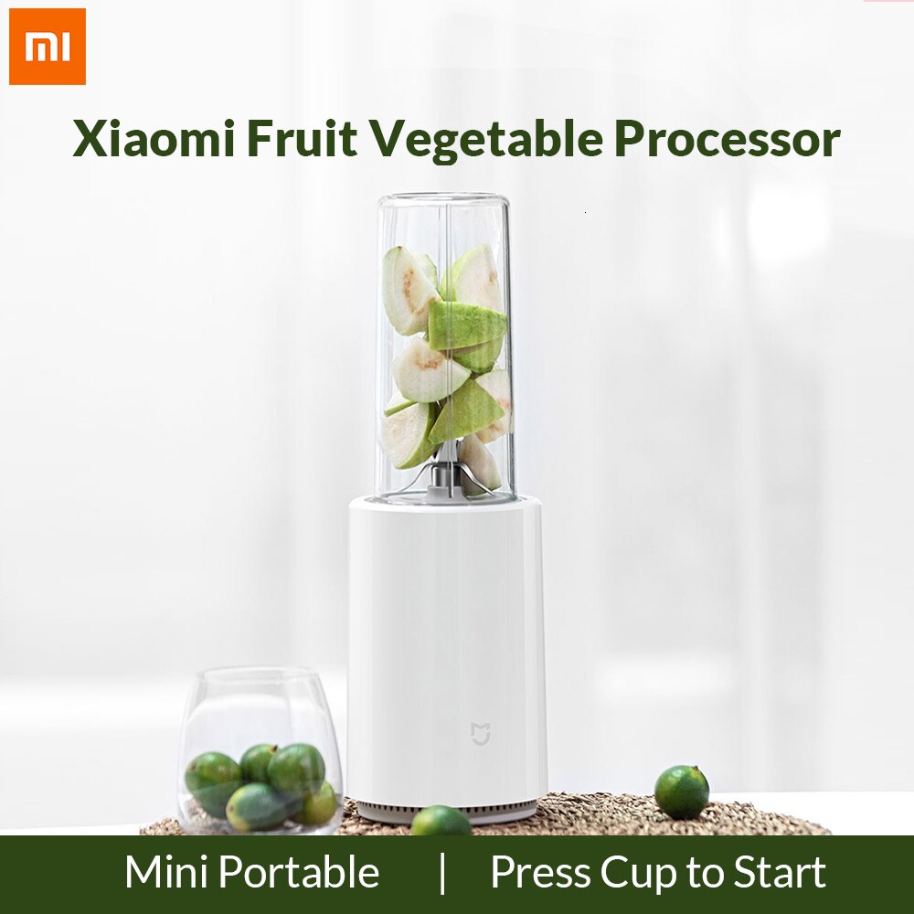 Original Xiaomi Mini Blender Fruit Vegetables blenders Cup Portable Juicer Food Processor Batidora Smoothies Smoothie Blender