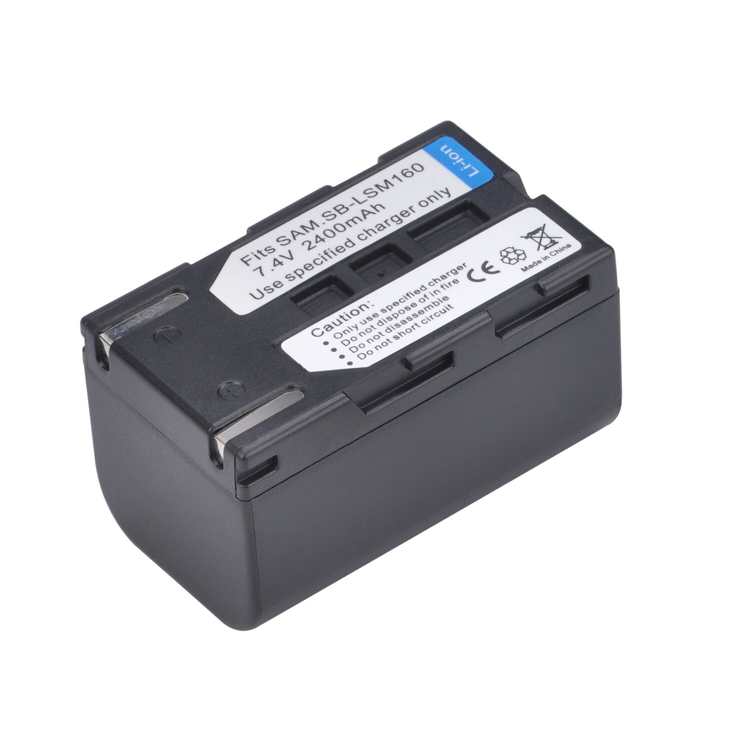 2400mAh SB-LSM80 SB-LSM160 SB-LSM320 Camera Battery for SAMSUNG SC-D263 SC-D362 SC-D363 VP-D964 VP-D965 VP-DC161 VP-DC163