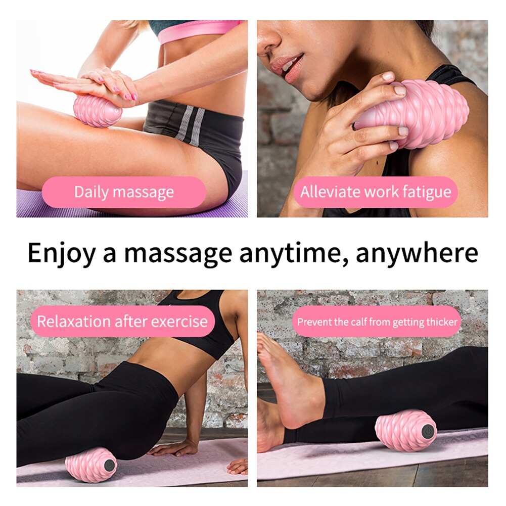 Elektrisk muskel fascia afslappende fitness yoga træthed lindre massage bold roller salg