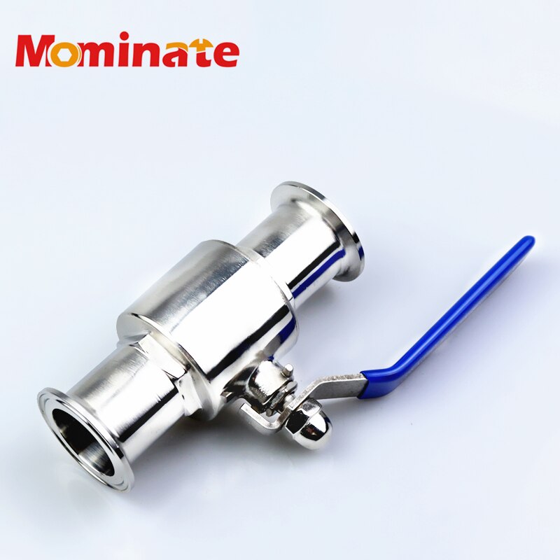 1.5" 2" Tri Clamp Ferrule OD 19mm 25mm 38mm 50.5mm 64mm 304 Stainless Steel Sanitary Ball Valve For Homebrew Diary 3/4“ 1" 2"