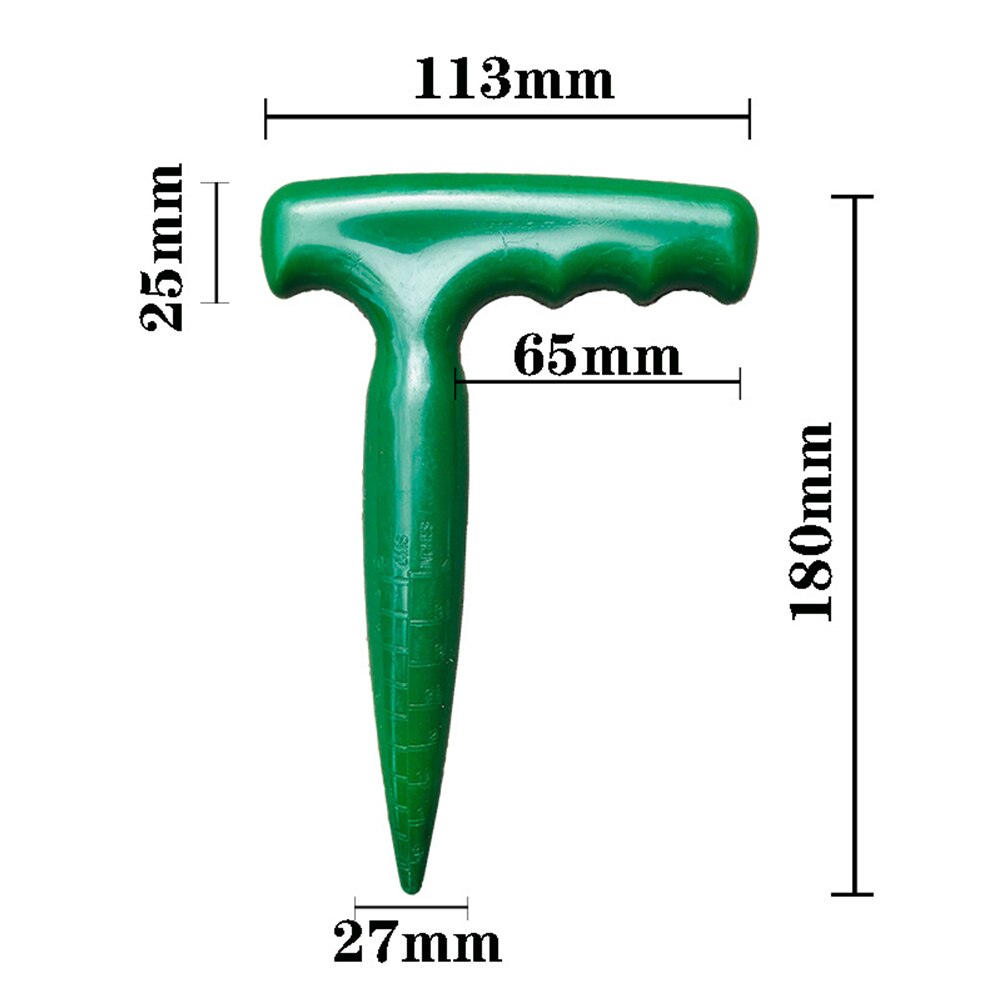 Zaailingen Tool Tuin Planten Plastic Perforator Tuinieren Bloem Planten Wieden Graven Zaailing Tool Planten Gereedschap Kit