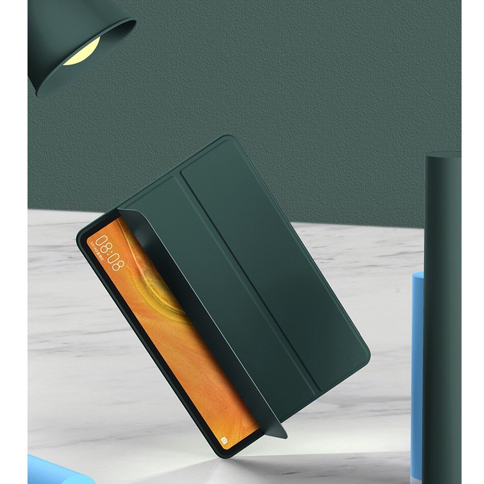Hoesje voor huawei matepad 10.4 inch siliconen vouw zachte hoes funda coque hoesje voor matepad 10.4 inch hoesje cover capa etui