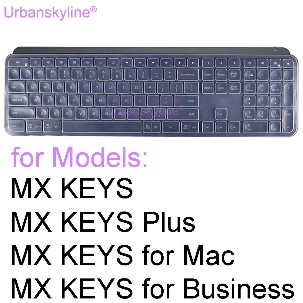 Mx Toetsen Keyboard Cover Voor Logitech Mx Toetsen Voor Mac Plus Business Beschermende Protector Skin Case Voor Logi Master Siliconen tpu
