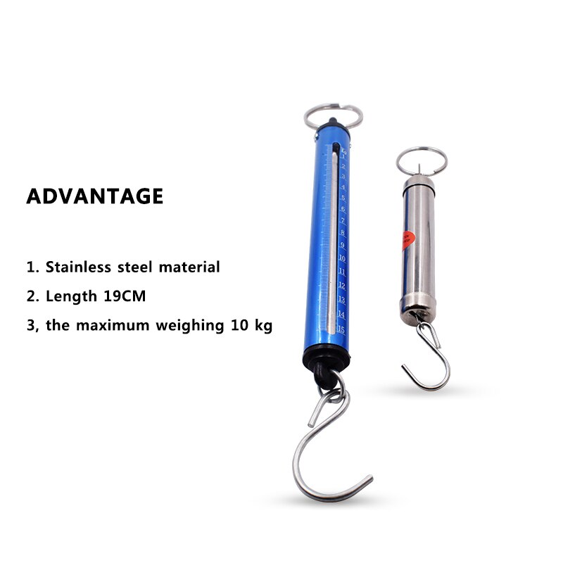 1PC mechanical vintage portable scale spring balance hook scale 5kg 10kg 15kg for choice hanging pocket spring scale weighing