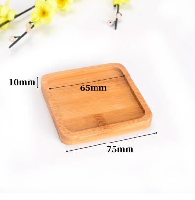 Macetas suculentas pequeñas para jardín, macetas cuadradas para plantas jugosas, macetas de madera, contenedor pequeño para bonsái: PZ04