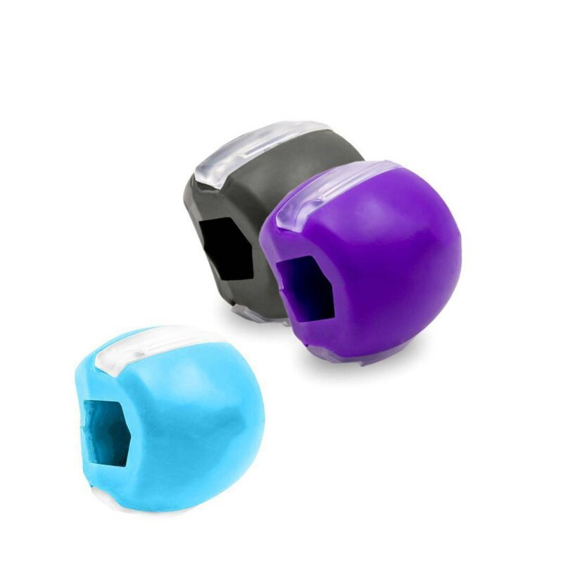 Jawline Exercise Ball Chin Slimming Jawline Neck Face Toning Jaw Exerciser Exercise Fitness Ball