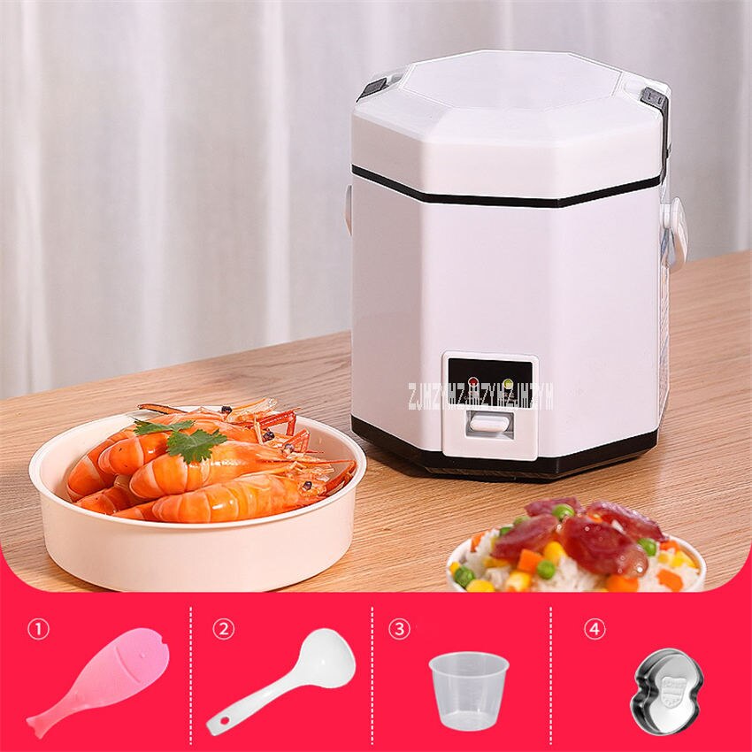 CFXB12-200A Household Electric Rice Cooker Portable Mini Rice Cooking Machine Student Dormitory Multifunction Cooking Pot: B