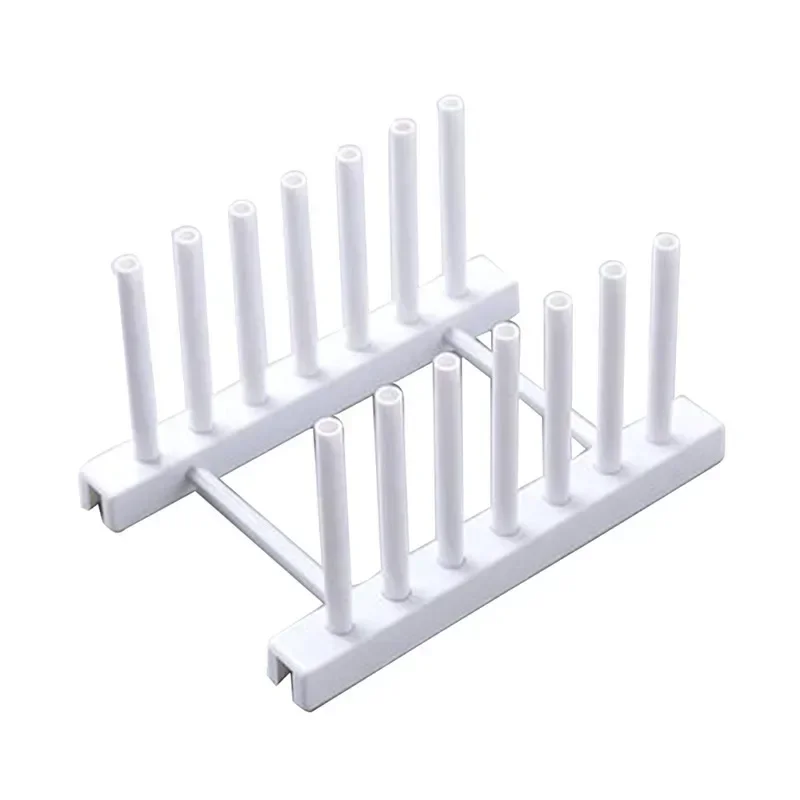 Wooden Kitchen Dish Drain Rack Dinnerware Storage Organizer Tray Plate Cup Drying Shelf Drainer Holders Table Book Display Stand: Chocolate