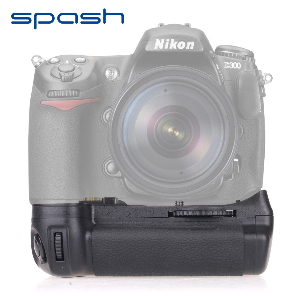 spash Multi-power Vertical Battery Grip for Nikon D300s D300 D700 DSLR Camera Replace MB-D10 Battery Holder Work with EN-EL3e